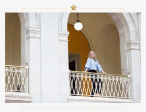 Joanna Echols Personal Photosjoana Echols At Railing