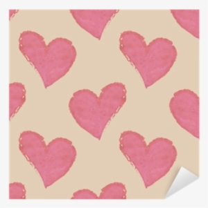 Heart Seamless Pattern - Yellow