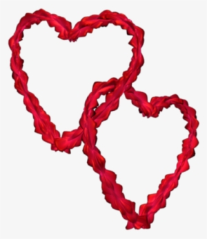 Flowery Entangled Love Hearts Transparent Background - Valentines Day No Background