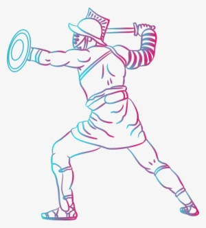 Ancient Rome Coloring Book Gladiator Drawing Map - Gladiator Drawing