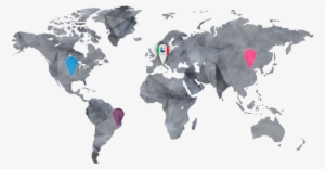 High Expertise, Attention To Detail And Post-sales - World Map