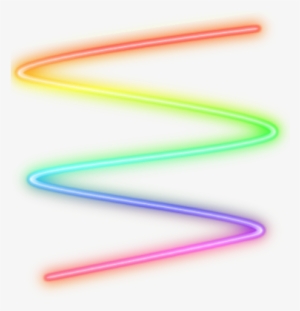 Neon Png - Rainbow Swirl Transparent