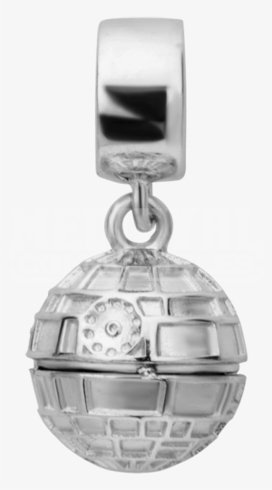 Death Star Sterling Silver Dangle Charm