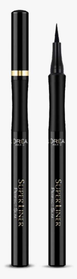 L'oreal Paris Super Slim Eyeliner Intense Black - Three Lasting Eyebrow Pencil