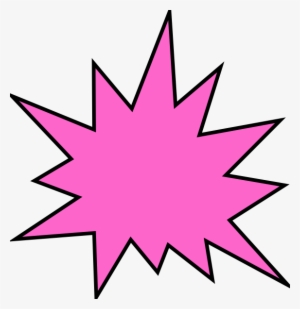 Image Freeuse Download Pink Star Burst Clip Art At - Comic Book Star Png