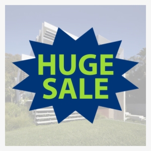 Large Starburst Sign - Sm Sale July 2018