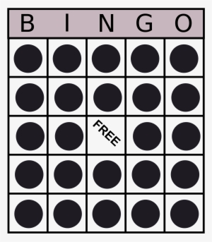This Free Icons Png Design Of Bingo Card