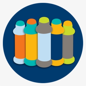 A Row Of 5 Bingo Daubers