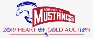 Mis Auction Mustang Logo - Black And White