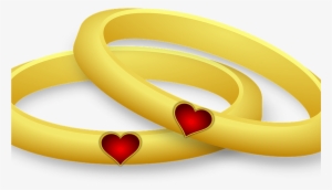 Ring Wedding Heart Free Vector Graphic On Pixabay - Wedding Ring Clip Art Png