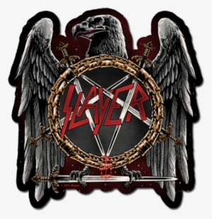 Eagle Skull Die Cut Patch - Slayer Skull Sticker