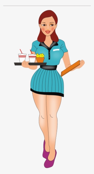 Jpg Transparent Download Cartoon Group Free Download - Waitress Wanted