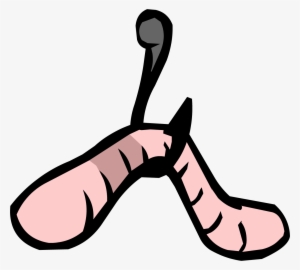 Worm - Png - Club Penguin Fishing Hook