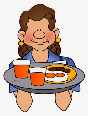 Clip Free Stock Occupations Clip Art By Phillip Martin - Food Service Clip Art