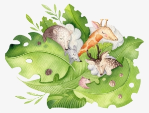 Un Png Transparente Para Pequeños Animales Tumbados - Illustration