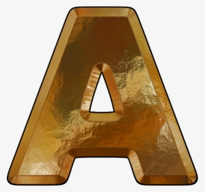 Letter In Gold Leaf Png