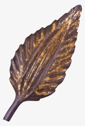 Plum & Gold Leaf - Shell