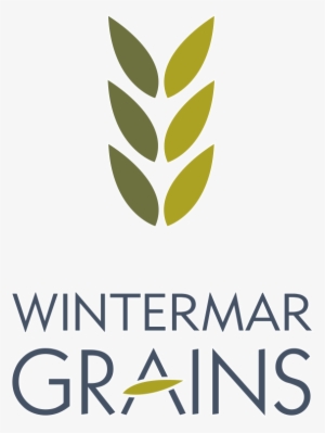 Wintermar Grains Logo W White Outlines - Seeds Logo