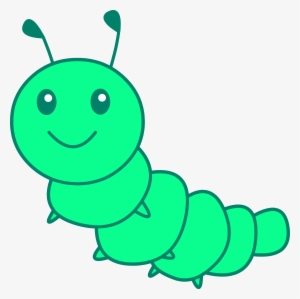 Green Worm Clipart - Clipart Caterpillar