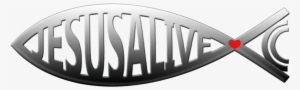 Jesusalive - Cc Fish - Emblem