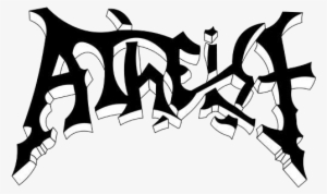 It Was A Jesus Fish With Their Band Logo In It - Atheist Death Metal Logo