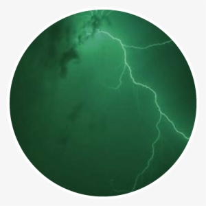 Green Lightning Greenlightning Aesthetic Background - Greenlightning