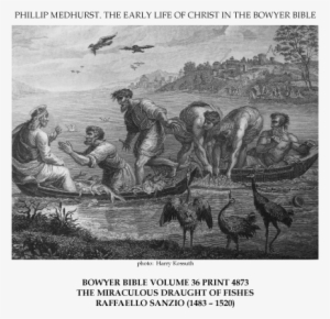 Early Life Of Christ In The Bowyer Bible Print 19 Of - Engraving