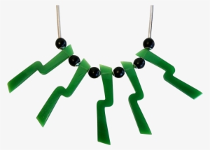 Jakob Bengel Art Deco 1930s German Machine Age Green - Jewellery