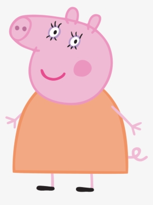 Pig Transparent Mummy - Peppa Pig Family Png