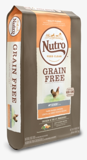 Nutro™ Grain Free Senior Farm-raised Chicken, Lentils - Grain-free Large Breed Adult Chicken, Lentils