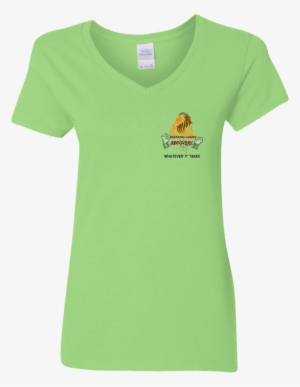 Abba Lightning Bolt Ladies' V Neck T Shirt - T-shirt