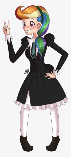 Alternate Hairstyle, Anime, Artist - Anime Girl Hand On Hip