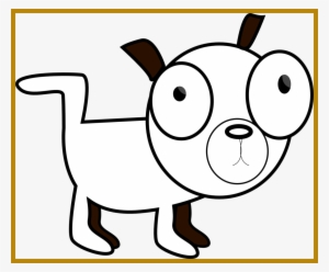 Clipart Face Dog - Cute Dog Clipart Black And White