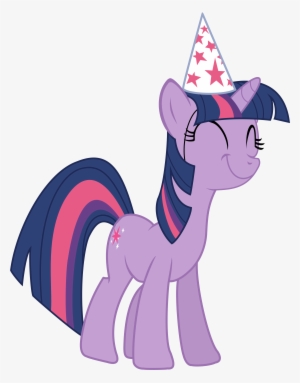 Clip Art Library Twilight In A Hat By Stricer On - My Little Pony Twilight Sparkle Party
