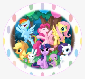 My Little Pony Edible Image Cake Topper Icing Decoration - Little Pony Friendship Is Magic
