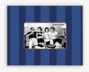 Simple Stripe -night - Simple Stripe Picture Frame In Night