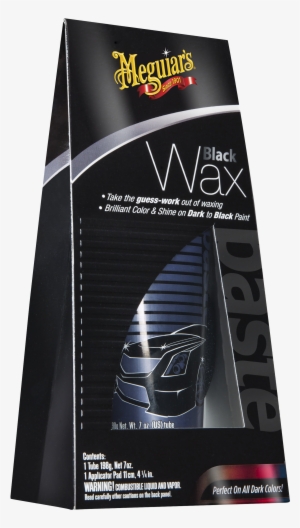 Black Wax - Meguiar's Black (dark) Wax Car Care Cleaner