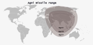 Agni Missile Range - World Map Icon
