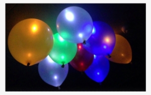 12 Light-up Balloons Colour Changing Led Bulbs Inside - Gas Balloons In Ahmedabad