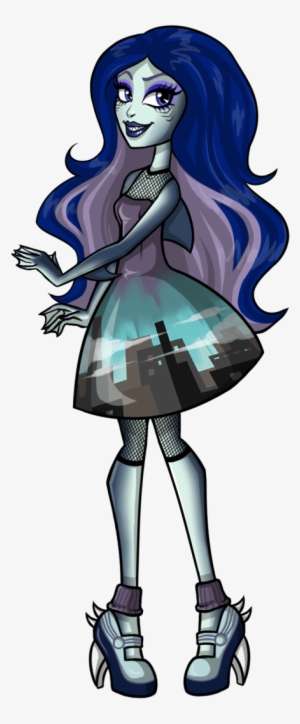 Monster Clipart Female Monster - Cartoon
