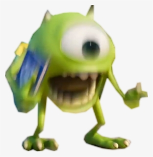 Mike Wazowski Blurry Png