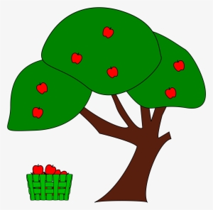 Jpg Freeuse Download Apple Trees Clipart - Apple Tree Clip Art