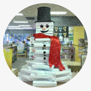 Frosty The Book Snowman A Holiday Library Display - Christmas Day