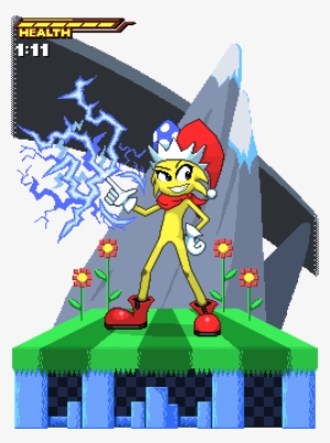 Indie Game Spark The Electric - Spark The Electric Jester Fanart