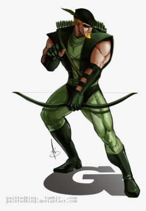 Green Arrow Transparent Image - Greenarrow Png