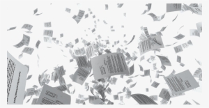 Falling Paper Png - Toc Question Paper Amity University