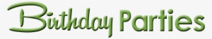 The - Birthday Party Png Text