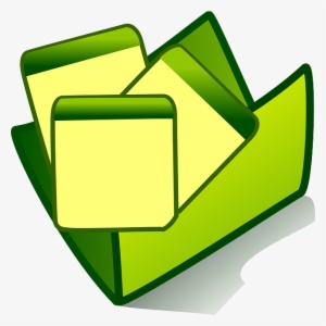 Green, Icon, Papers, Folders, File, Theme, Files, Paper - Files Clipart