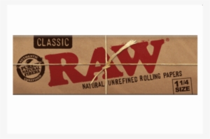 Raw Classic 1 1/4 Rolling Paper - Raw Paper 1 1 4