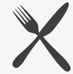 Svg Transparent Library Clipart Silverware - Knife And Fork Pdf